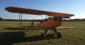 Biplan leger KIEBITZ aerodrome Epinal