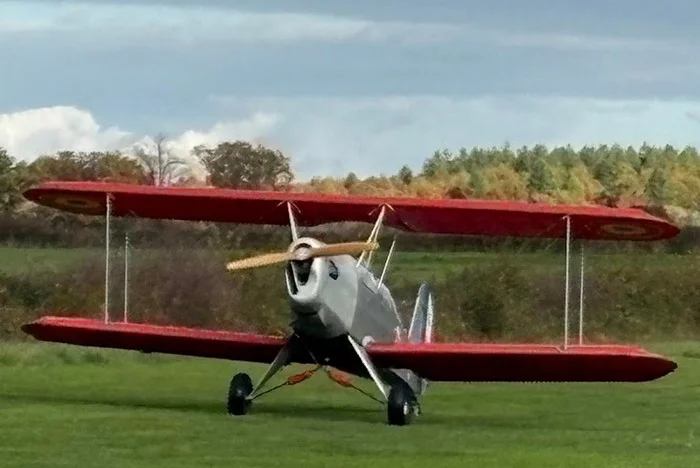 biplan KIEBITZ Aérodrome Saint-Scondin