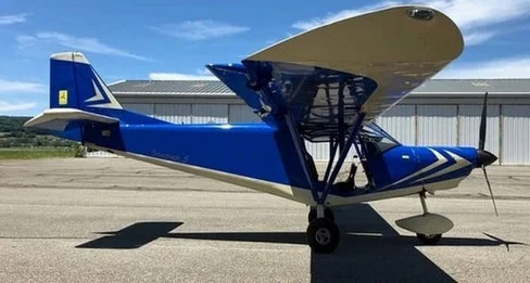(74) Aéroport d’Annecy avion ultra leger SAVANNAH