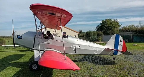 (86) Aérodrome Saint-Secondin biplan KIEBITZ