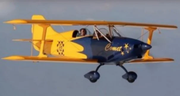 Biplan au départ d'Étampes