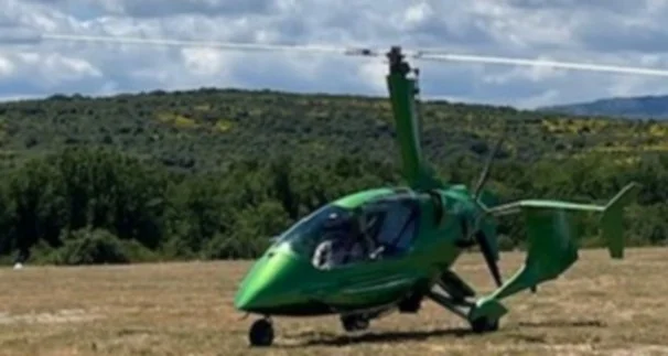 Vol VIP en gyrocoptère à Béziers