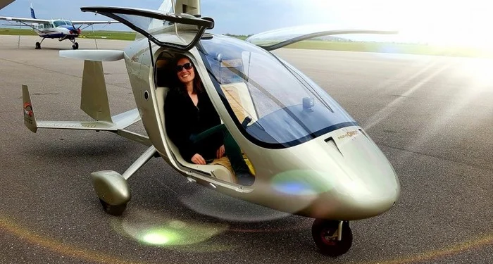 Aérodrome de Nancy-Essey gyrocoptere M24-orion tarmac