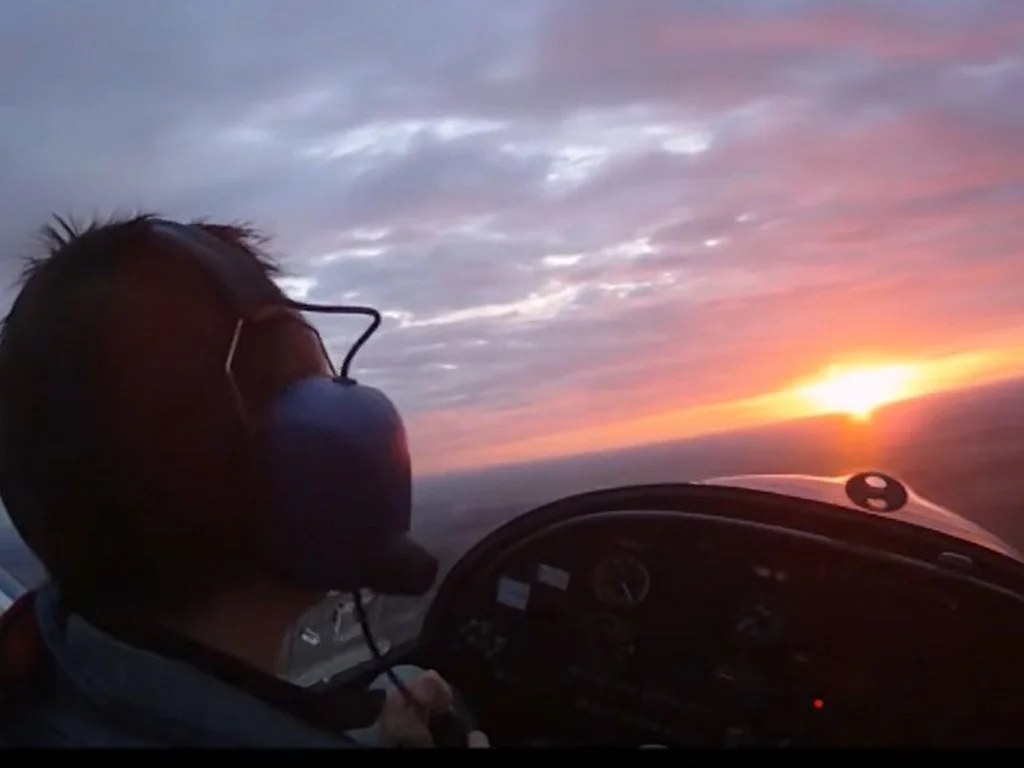  Aérodrome de Bondues couche soleil