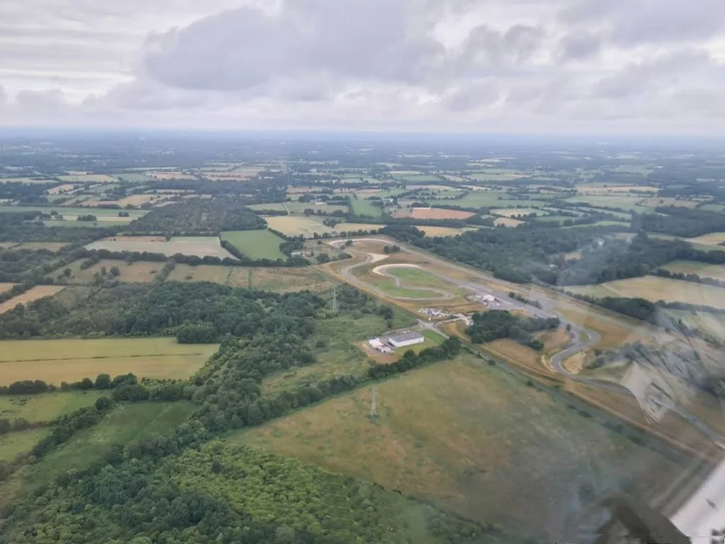 Base ULM d’Héric vue du ciel
