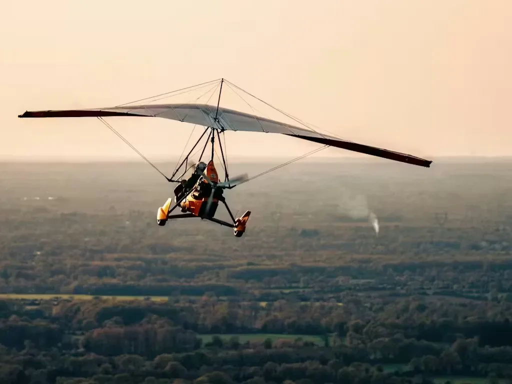 Base ULM d’Héric vue du ciel