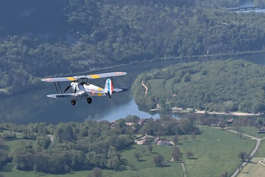 Aérodrome de Bourg - Ceyzériat STAMP-SV4-RS-vol