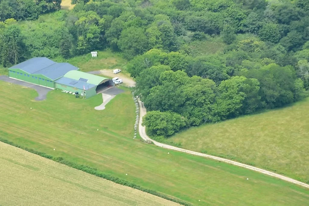  Base ULM de Navarrenx aerodrome vue du ciel