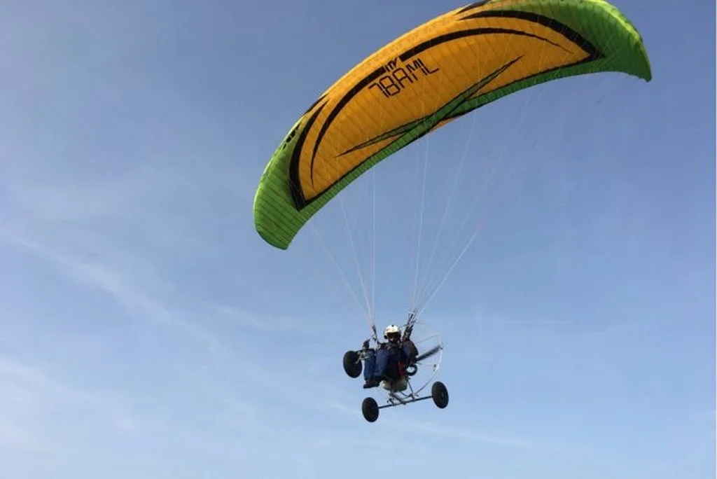 Base Ulm de Thoiry chariot paramoteur