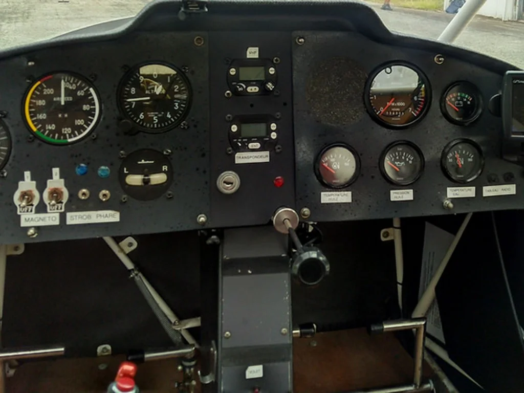  Aérodrome de Revel cockpit super guepard