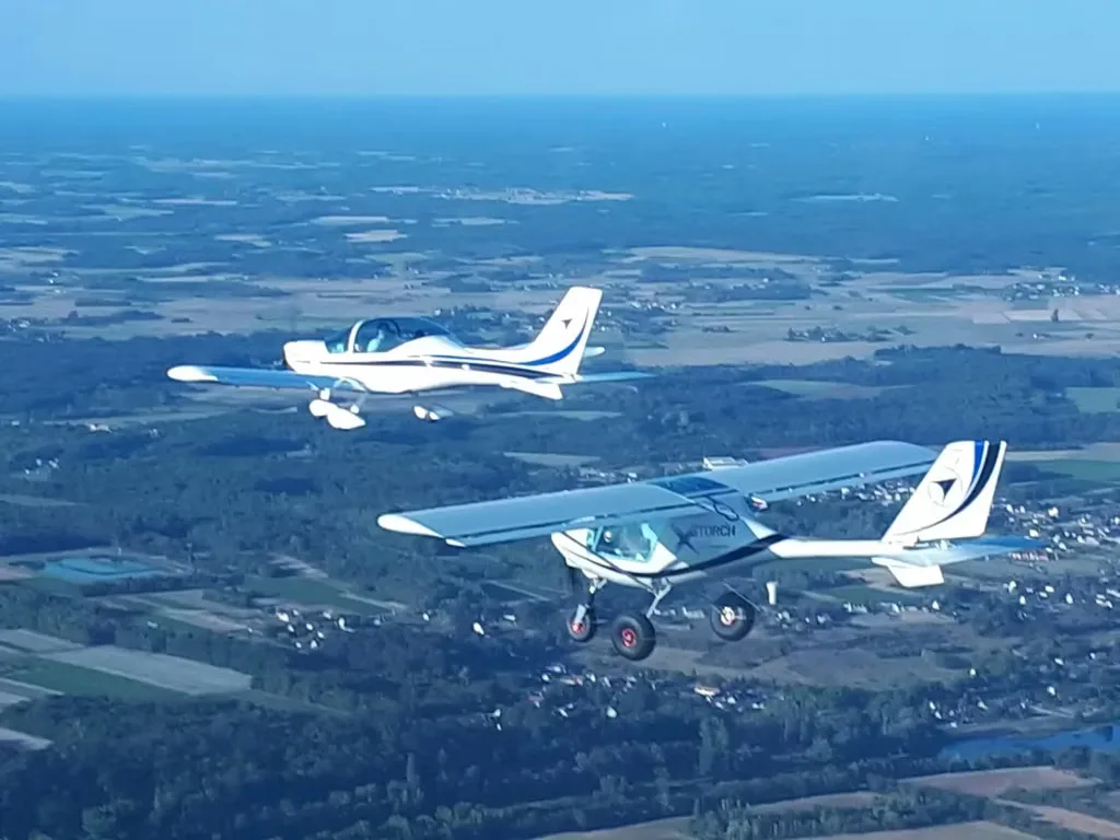  Aéroport de Saint Nazaire vol patrouille