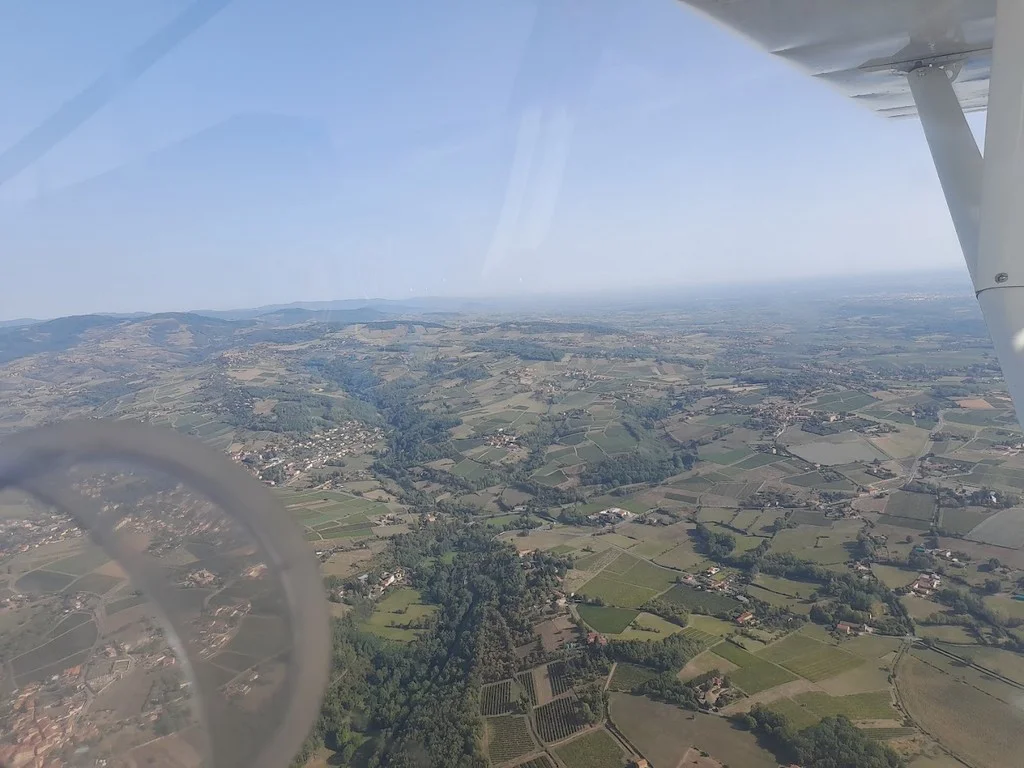  Aérodrome Frontenas Villefranche/Tarare paysage 1