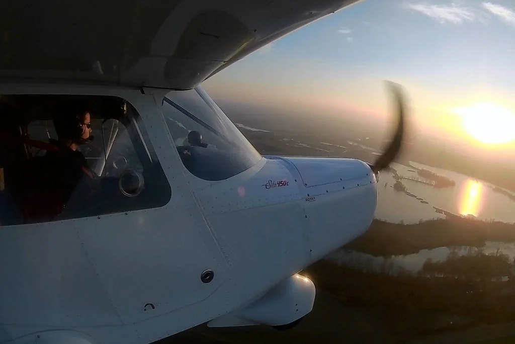  Aérodrome de Meaux-Esbly fk coucher soleil