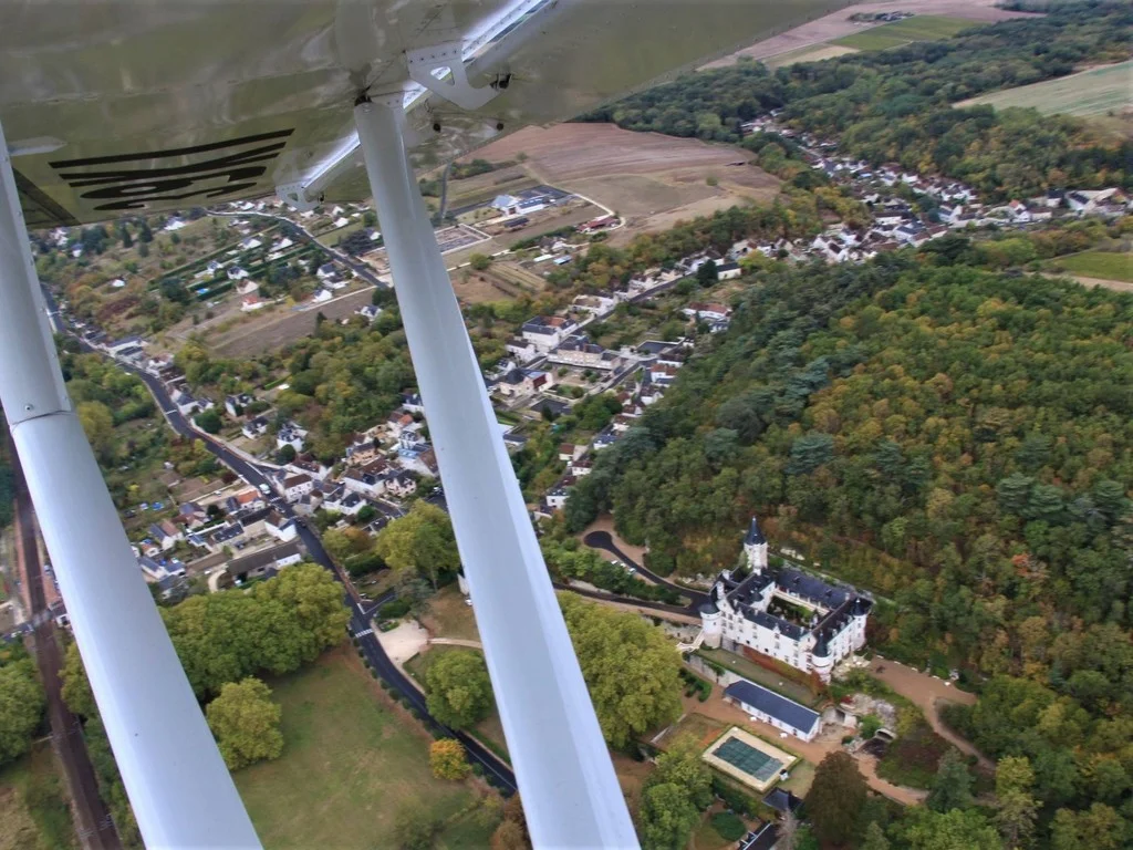  Base ULM des châteaux chateau de chissay