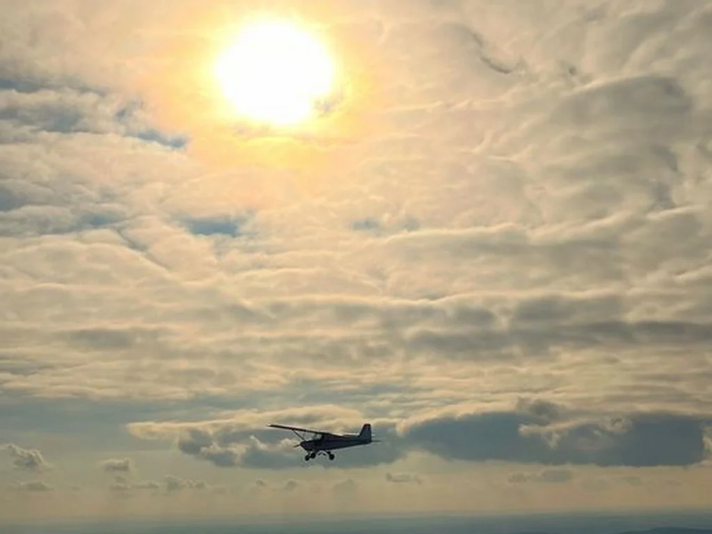Aérodrome de Figeac Livernon lot vu du ciel