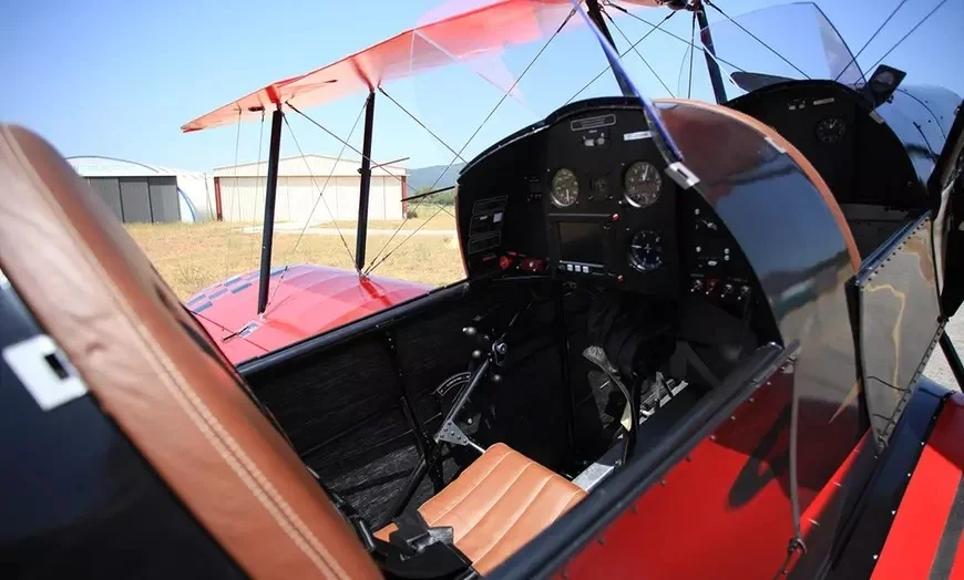 Aérodrome de Cuers Cokpit STAMP SV4-RS